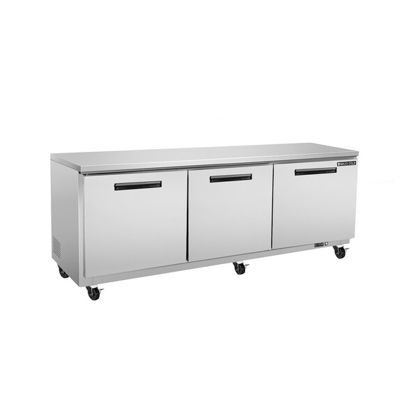 Maxx Cold Undercounter Refrigerator, Triple Door 18 CUFT MXCR72U - main
